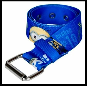 Minions Despicable Me Belt Size M/Lrg OOPS Mishap # NEW With Tags Youth Kid Boy - Picture 1 of 8