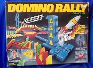 Vintage 1989 Pressman Domino Rally Deluxe Set - Picture 1 of 6
