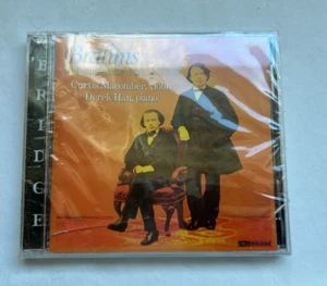 Compact Disc Classical Brahms the Sonatas for violin Curtis Macomber Derek Han - Picture 1 of 2