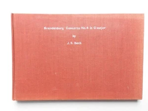 JS Bach - Bradenburg Concerto No 4 in G major   Penguin Scores  pocket study HB - Picture 1 of 3