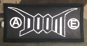 Doom Crust Punk Logo Sublimated Printed Patch D042P - Bild 1 von 2