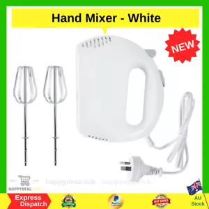 5 Speed Electric Hand Mixer Whisk Food Blender Egg Whisking Hand Held Beater Whi - Picture 1 of 8