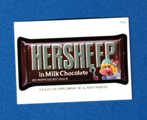 Tarjeta de bonificación 2013 Topps Wacky Packages serie 9 "HERSHEEP" TS19 - Imagen 1 de 2