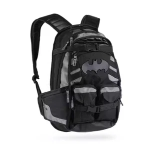 Bat Batman Black Knight Backpack Shoulder Bag Outdoor Travel Large Knapsack Gift - Picture 1 of 4