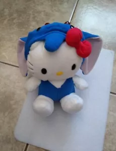 HELLO KITTY ELEPHANT OUTFIT STUFFED ANIMAL PLUSH RETIRED - Picture 1 of 5