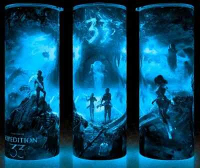 Glow in the Dark Clair Obscur Expedition 33 Juego de rol Novedad Taza Taza Vaso Foto 1 de 4