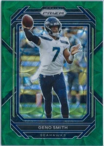 2022 Panini Prizm Football Geno Smith Green Scope Prizm /75 Seattle Seahawks - Picture 1 of 4