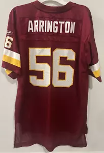 Washington Redskins LaVar Arrington Reebok NFL Red Jersey Youth Size XL - Picture 1 of 4