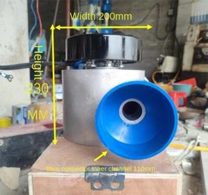 Rueda de agua generador hidroeléctrico de turbina de agua microhidroeléctrica 3000 W - Imagen 1 de 3