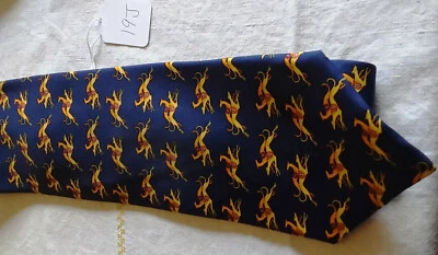  Галстук 100% шелк Hilditch & ключ б/у в отличном состоянии - Изображение 1 из 4