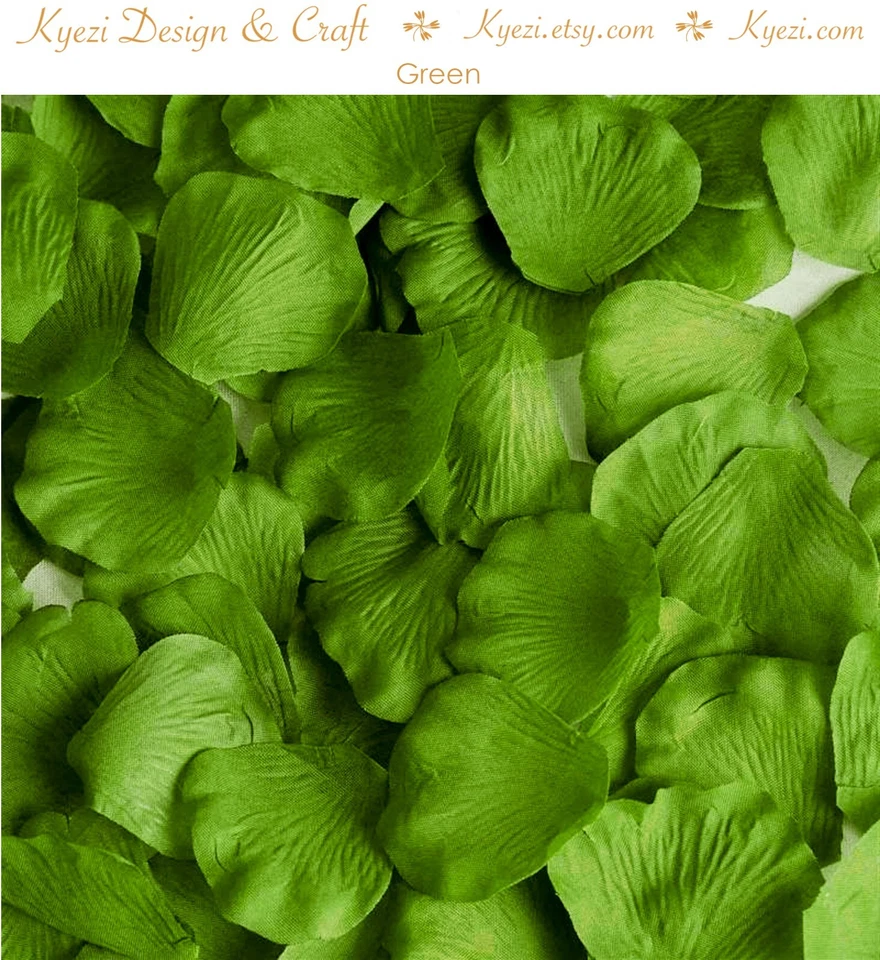 Pétalos de rosa de seda, pétalos artificiales, pasillo de boda pétalos corredor lanzamiento de flores Foto 1 de 1