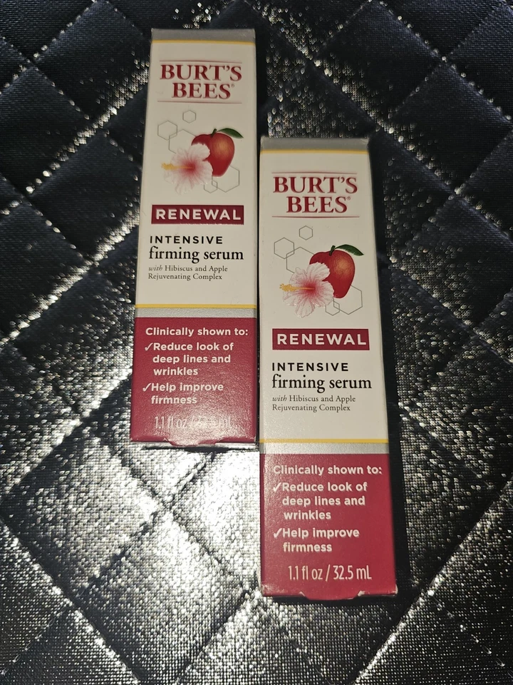 Suero reafirmante intensivo Burt's Bees Renewal, lote de 2 1,1 OZ Foto 1 de 1