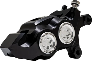 PERFORMANCE MACHINE (PM) Caliper - Fits 137 X 4B - Right - Black Anodized With - Picture 1 of 5