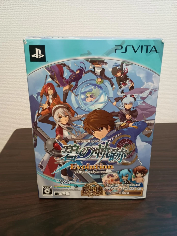The Legend of Heroes Ao no Kiseki Evolution Limited Edition PS Vita Japan Import - Image 1 of 4