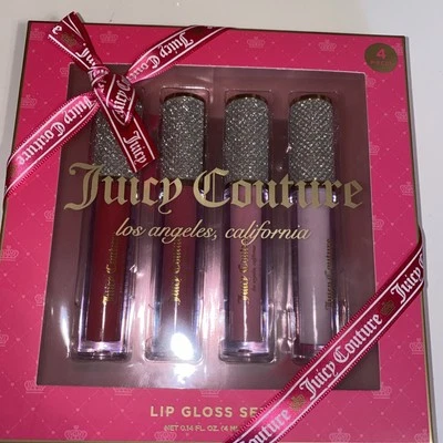 Juicy Couture Lip Gloss Set Bling Top Colors: Candy Cherry/ Sugar/ Icing - Image 1 of 4