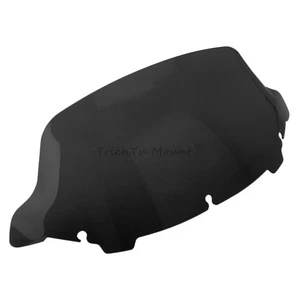 10.5" Wave Windshield Windscreen Fits For Harley Touring Street Glide 2014-2023 - Picture 1 of 24