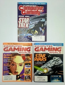 3 Magazines LOT: Computer Gaming World May, Aug, & Nov 1998 Great Condition! - Picture 1 of 2