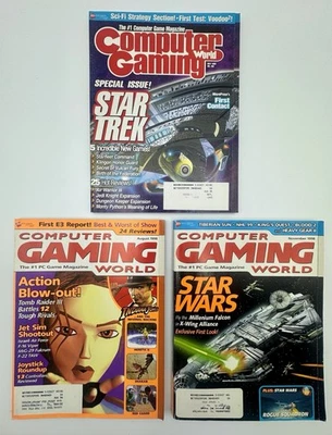 3 Magazines LOT: Computer Gaming World May, Aug, & Nov 1998 Great Condition! - Image 1 of 2