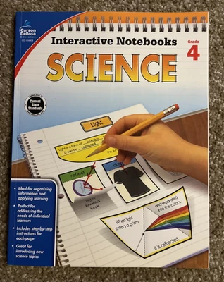 Carson Dellosa | Science Interactive Notebook | 4th Grade **VERY GOOD** - Image 1 of 4
