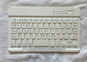 Mini teclado inalámbrico blanco Bluetooth - Android o IOS - Imagen 1 de 5