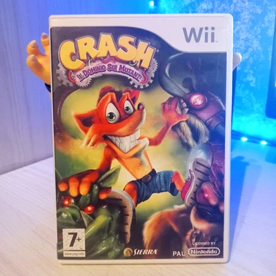 NINTENDO WII CRASH - IL DOMINIO SUI MUTANTI PAL ITALIANO TRIANGOLO BLU COMPLETO - Immagine 1 di 4