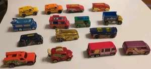 Lot of 15 Hot Wheels 1:64 News Vans Bus Food Trucks Roller Toaster Loose - Picture 1 of 20