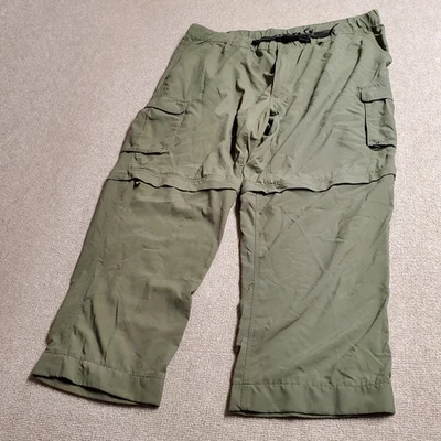 Boy Scouts BSA Pants Mens XL Relaxed Green Switchback Convertible Uniform Pants - Image 1 of 4