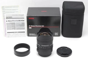 In Box [TOP Mint+++] Sigma AF 8-16mm f4.5-5.6 DC HSM Lens for Canon EF Japan - Picture 1 of 24