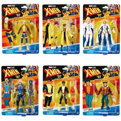 Marvel Legends 6" X-Men 97 Wave 3 SET OF 6 Action Figures - Image 1 of 4