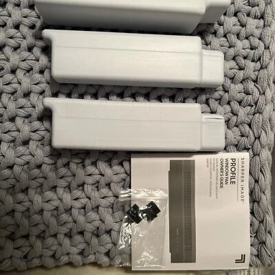 Sharper Image Profile Window Fan - White (FA1-0200-43) - Image 1 of 4