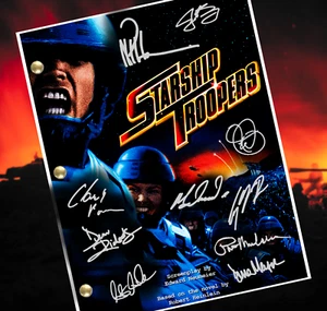 Starship Troopers Film handsigniert signed Filmskript Reprint Volldrehbuch - Bild 1 von 3
