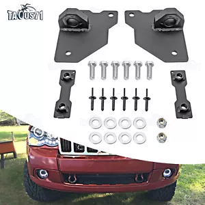 For 05-11 Jeep Grand Cherokee 06-10 Commander Front Tow Hook Set w/ Hardware - Bild 1 von 6