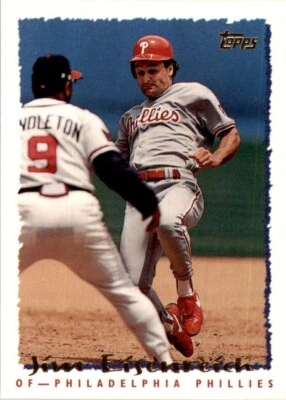 1995 Topps Jim Eisenreich Baseball Cards #326 - Image 1 of 2
