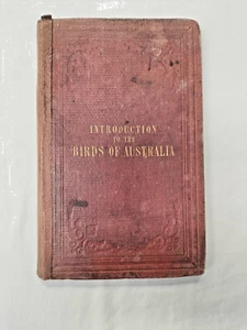 John Gould Rare Antique 1848 First Ed Introduction to the Birds of Australia AF - Picture 1 of 15