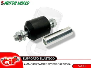 SILENT BLOCK AMMORTIZZATORE POSTERIORE + BUSSOLA Vespa 50 Special 125 Et3 PK PX - Imagen 1 de 1