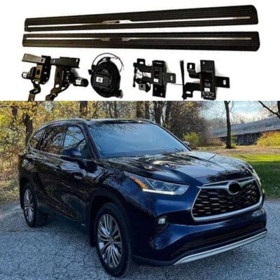 Tabla de correr desplegable apta para barras laterales eléctricas Highlander 2020-2024 Foto 1 de 4