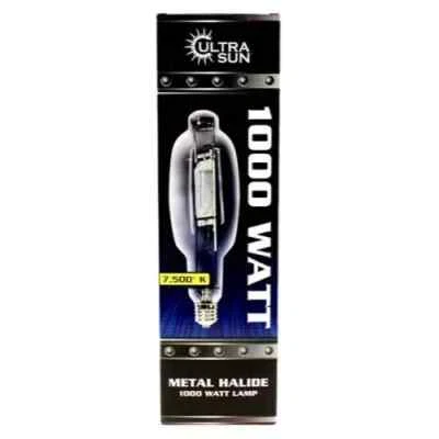 UltraSun 1000 Watt MH Metal Halide 7500K Grow Light Lamp Bulb - Ultra Sun 1000w - Image 1 of 3
