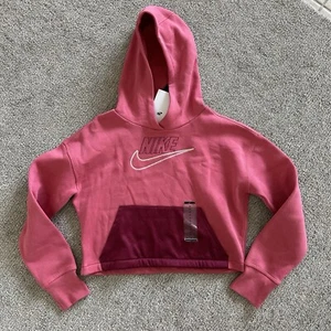 Nike Sportswear Kids' Club Fleece Hoodie Pink Size XL - Picture 1 of 6