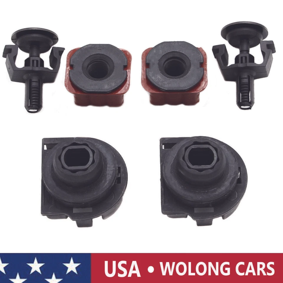 New Radiator Mount Bracket Kit Fit for Mercedes Benz C200 C280 C300 GLK350 SL500 - Image 1 of 4