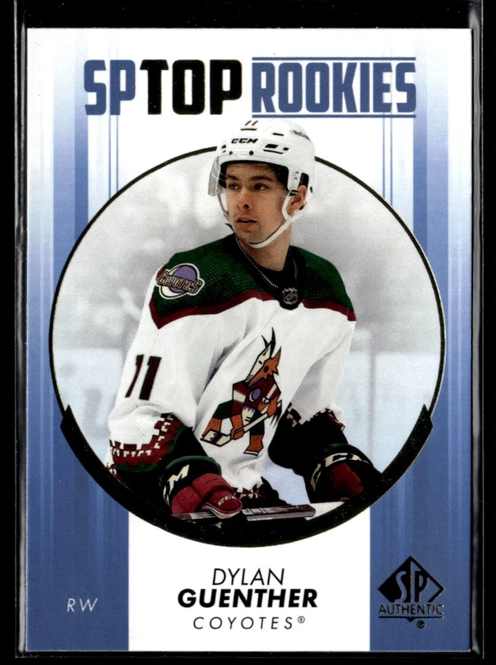 2022-23 SP Authentic Top Rookies Blue Dylan Guenther #TR-3 - Image 1 of 2