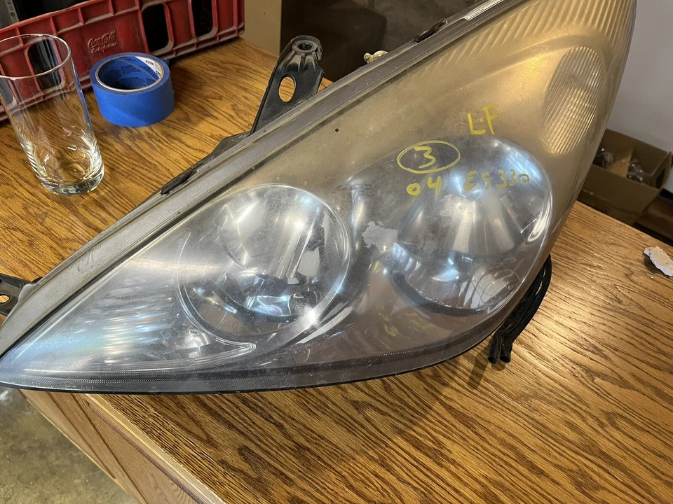2002-2004 Lexus Es300 Es330 Left Driver Lh  Headlight Halogen Depo 936K DG1 - Image 1 of 1