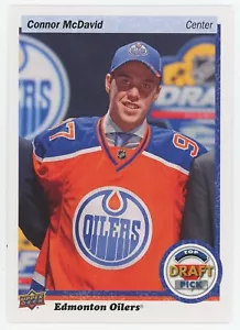 2016-17 Upper Deck Top Draft Pick Connor McDavid Draft-5 Oilers d'Edmonton - Photo 1 sur 3