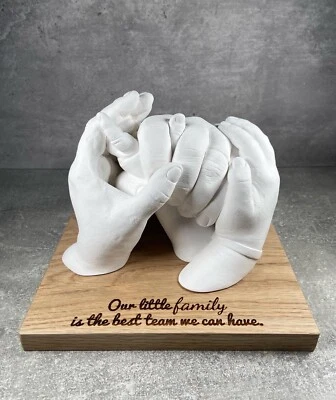 Large Family Hand Casting Kit - (Perfect for Families of 6-7) - Image 1 of 4