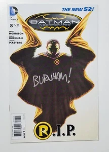 Batman Incorporated 8 M NM Signed Chris Burnham DC 2013 D23 - Picture 1 of 4