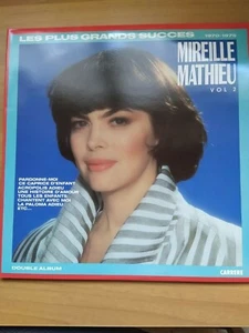 LP 33 Giri Mireille Mathieu vol 2 Carrere double album vinyl record - Picture 1 of 3