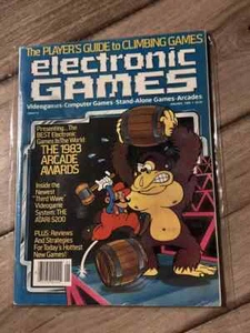 January 1983 Electronic Games Magazine #11 Donkey Kong Mario Rare Video Game - Picture 1 of 2