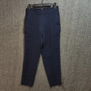 NWT J. Crew Jamie Elastic Waist Pants Navy Size 2 - Picture 1 of 13