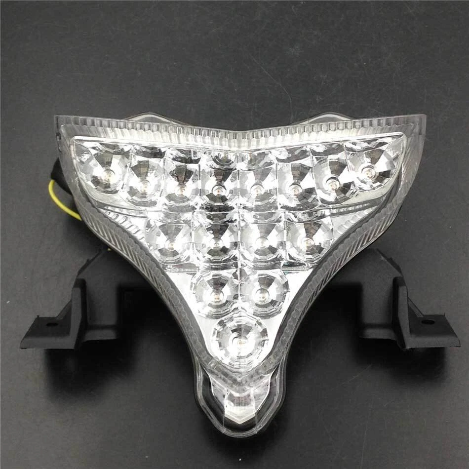 Luz de freno trasera LED transparente señales de giro para Yamaha YZF-R1 YZFR1 2009-2014 2011 Foto 1 de 4