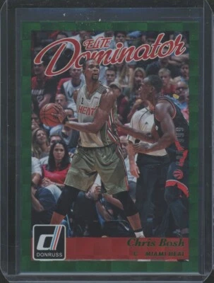Panini Donruss Chris Bosh Elite Dominator 2015-16/999 #9 Miami Heat Foto 1 de 2