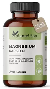 Magnesium Kapseln 775 mg davon 100 mg elementares Magnesiumglycinat pro Kapse... - Bild 1 von 6